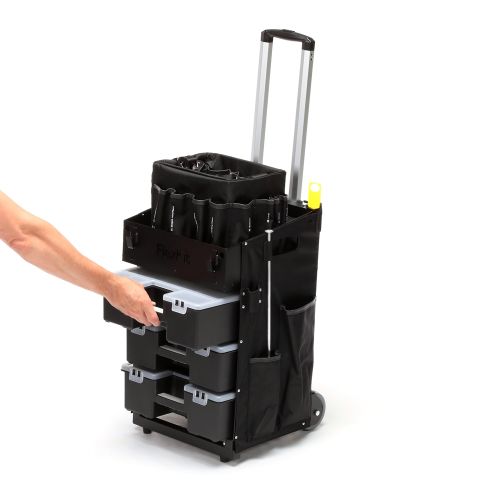 FlexCart® Portable Maintenance Cart with Tool Bag, No Tools (FC50TBNT)